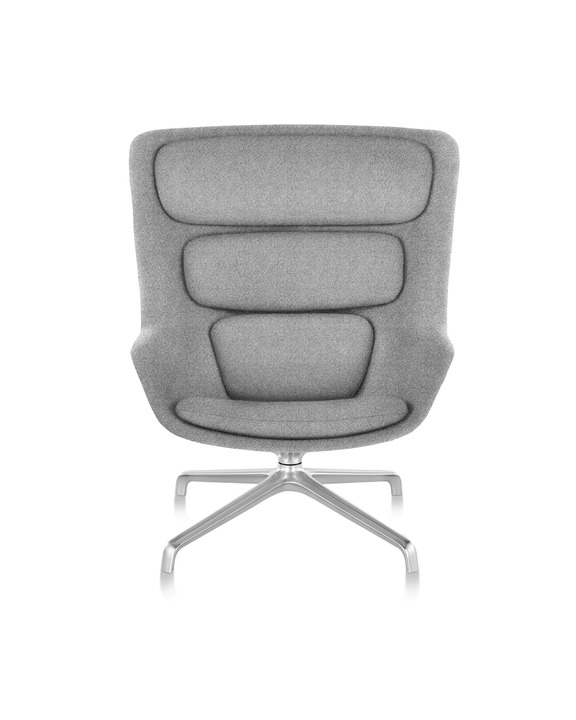 Striad Fauteuil en voetenbank Herman Miller Project Meubilair